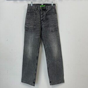 Sandrine Rose Washed Black Hi-Rise Denim Jeans - Size 27 - NWT